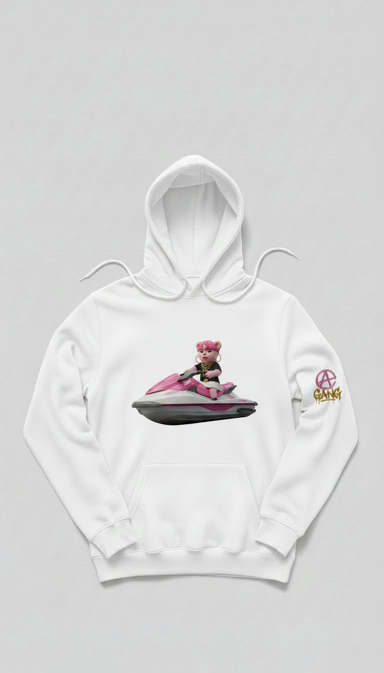Sweat à Capuche Aop Gang Official