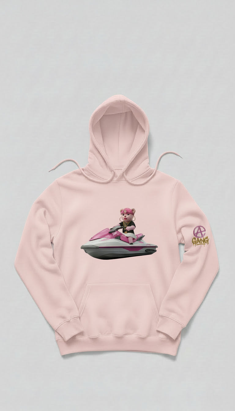 Sweat à Capuche Aop Gang Official
