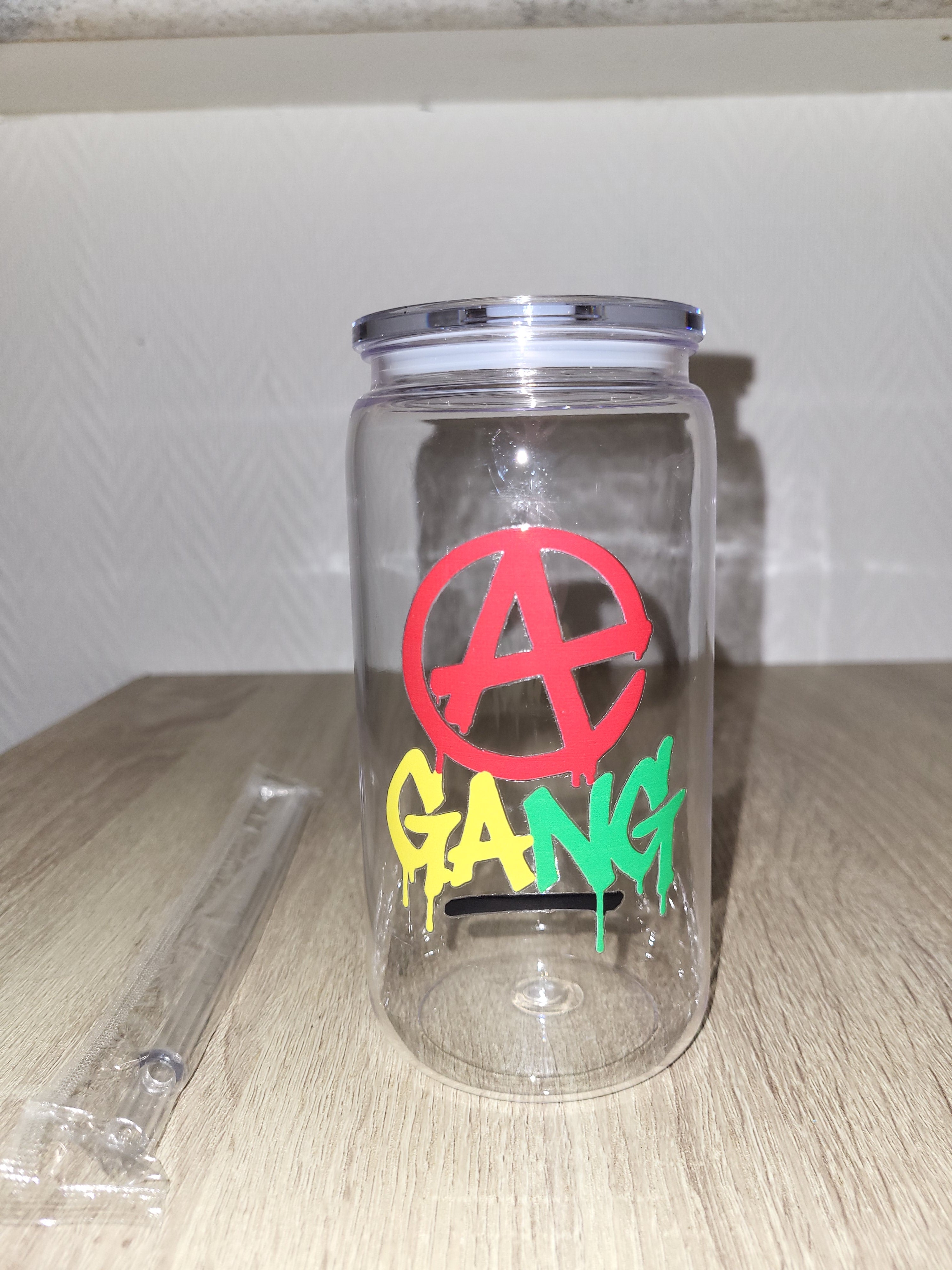 Bouteille En Plastique Aop Gang Official