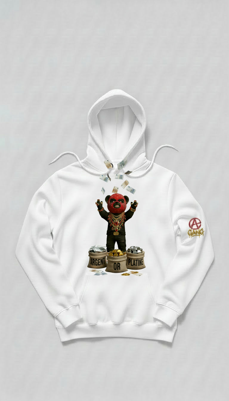 Sweat à Capuche Aop Gang Official