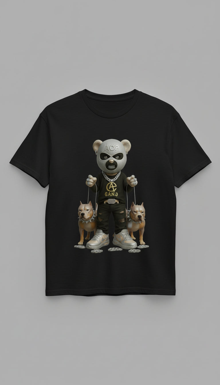 T-shirt à manches courte Aop Gang Official