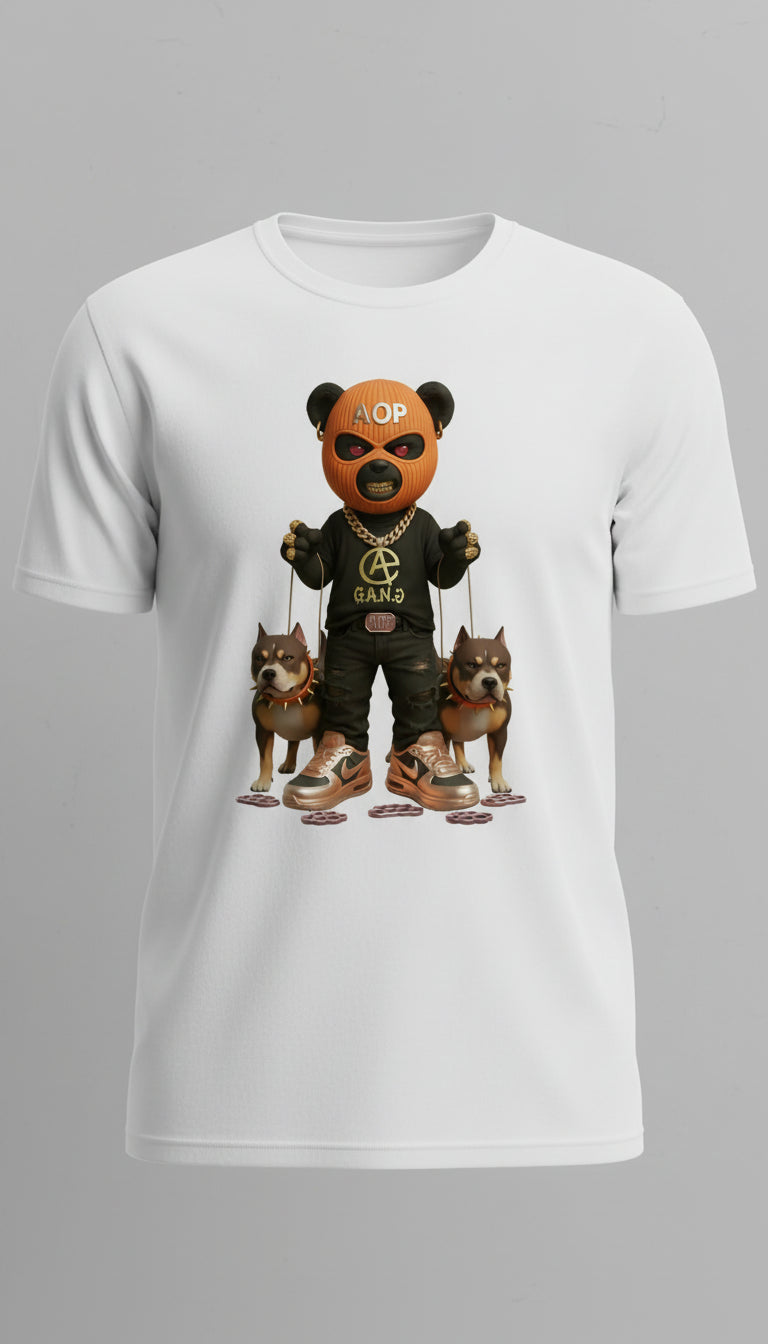 T-shirt à manches courte Aop Gang Official