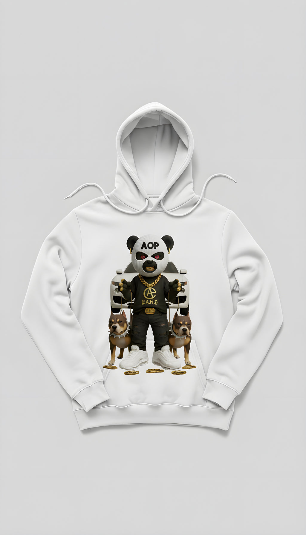 Sweat à capuche Aop Gang Official