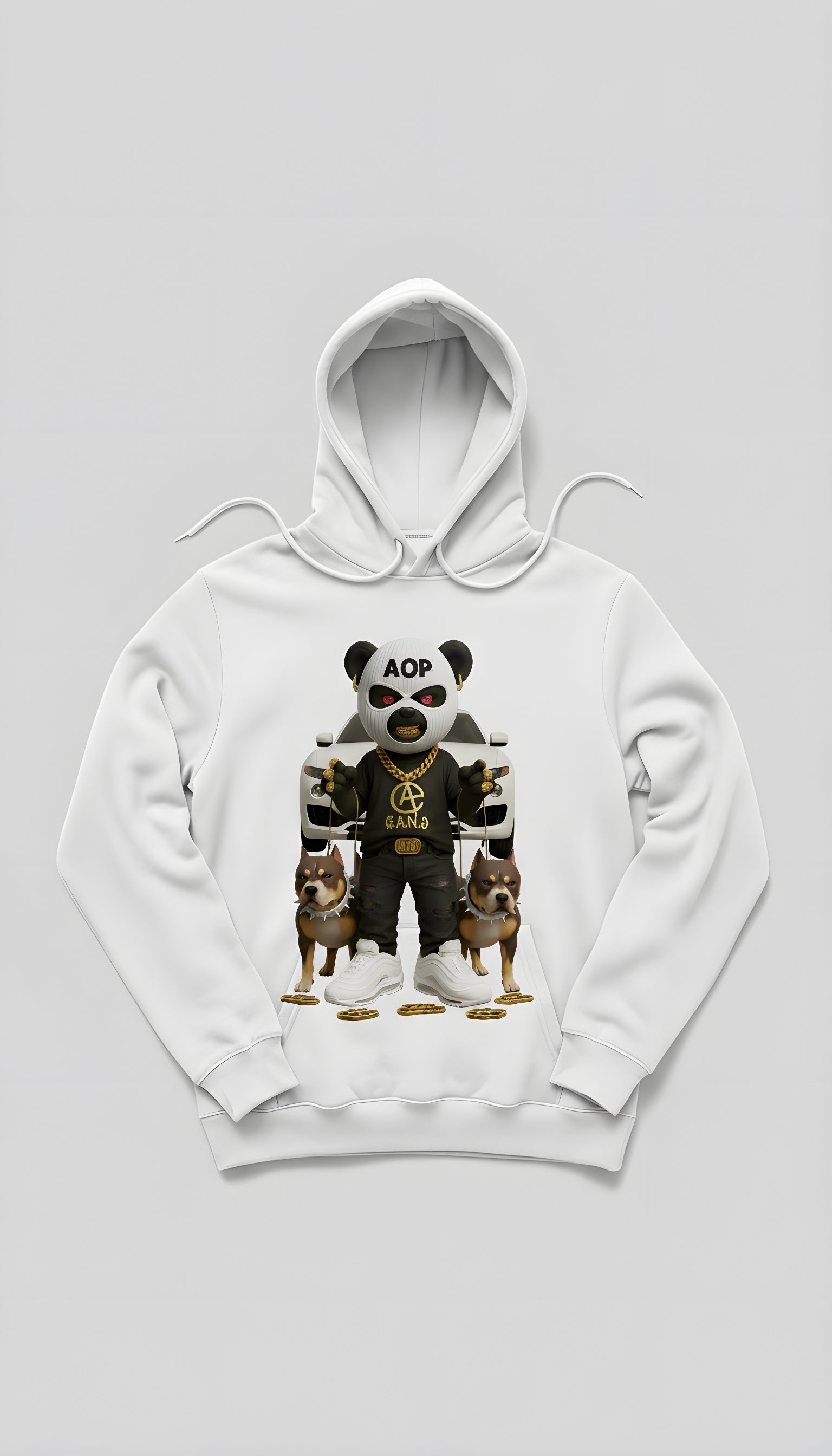Sweat à capuche Aop Gang Official