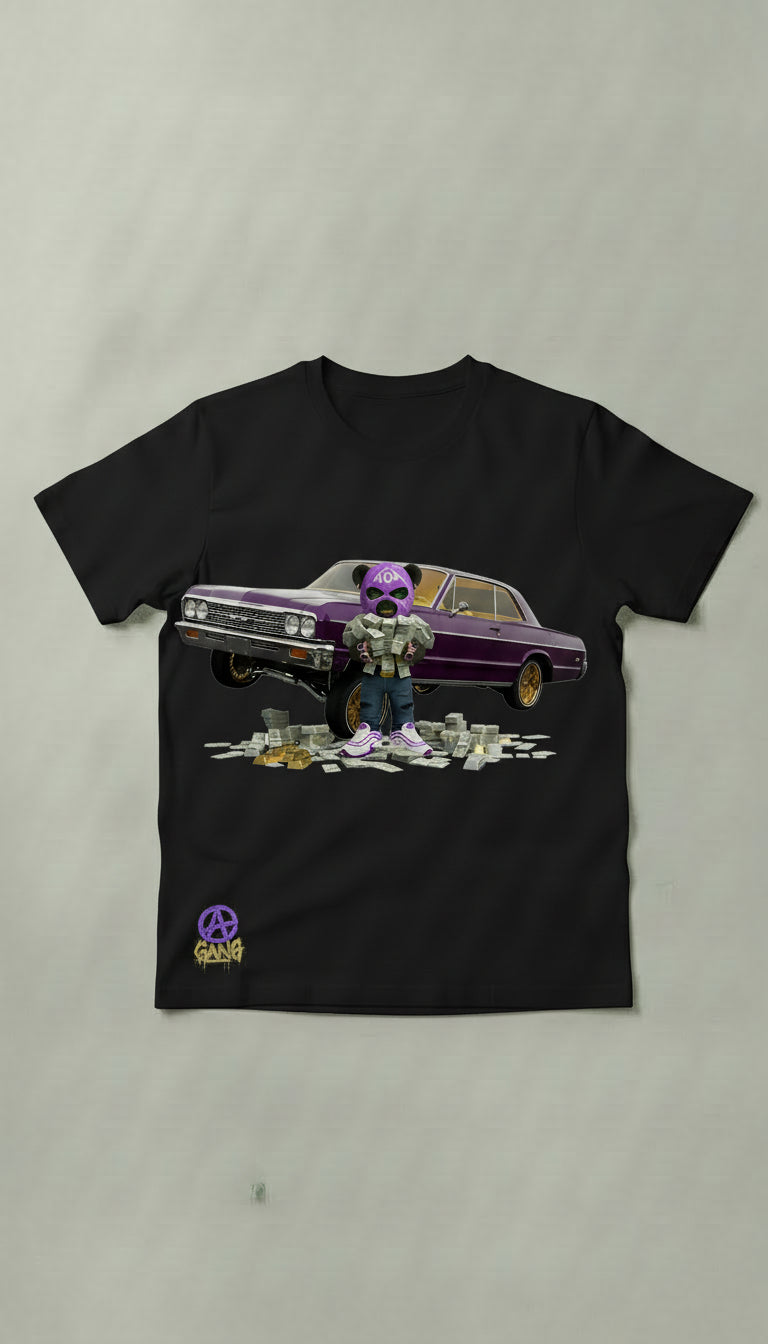 T-shirt à Manches courtes Aop Gang Official