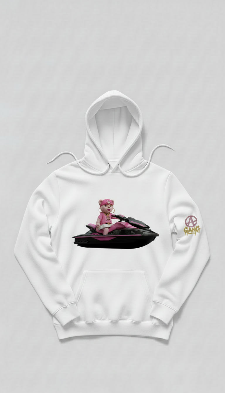 Sweat à Capuche Aop Gang Official