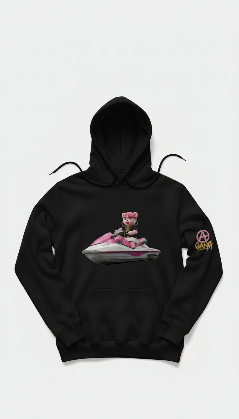 Sweat à Capuche Aop Gang Official