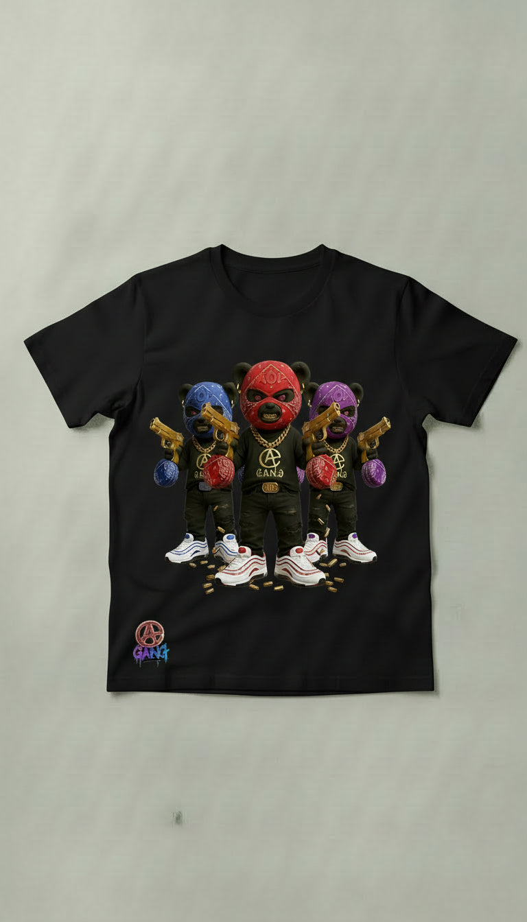 T-shirt à Manches courtes Aop Gang Official