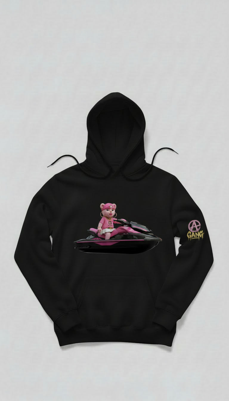 Sweat à Capuche Aop Gang Official