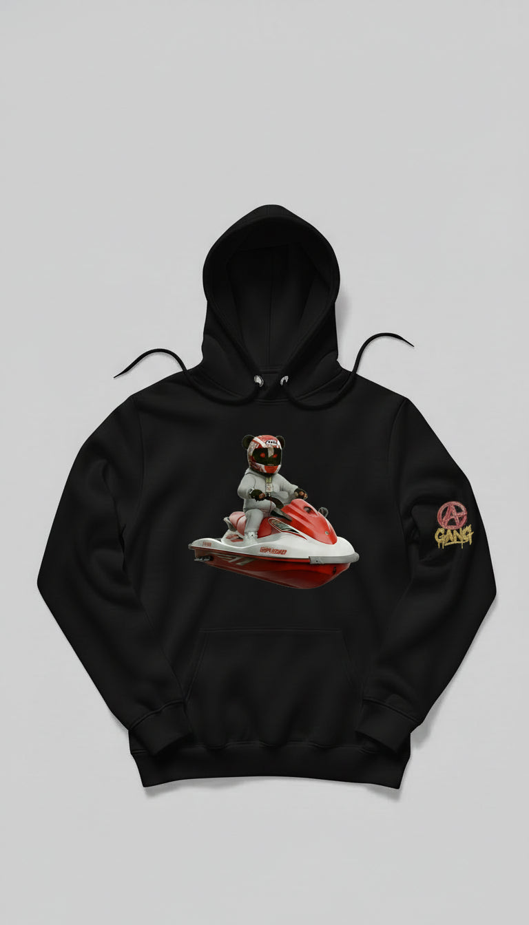 Sweat à Capuche Aop Gang Official