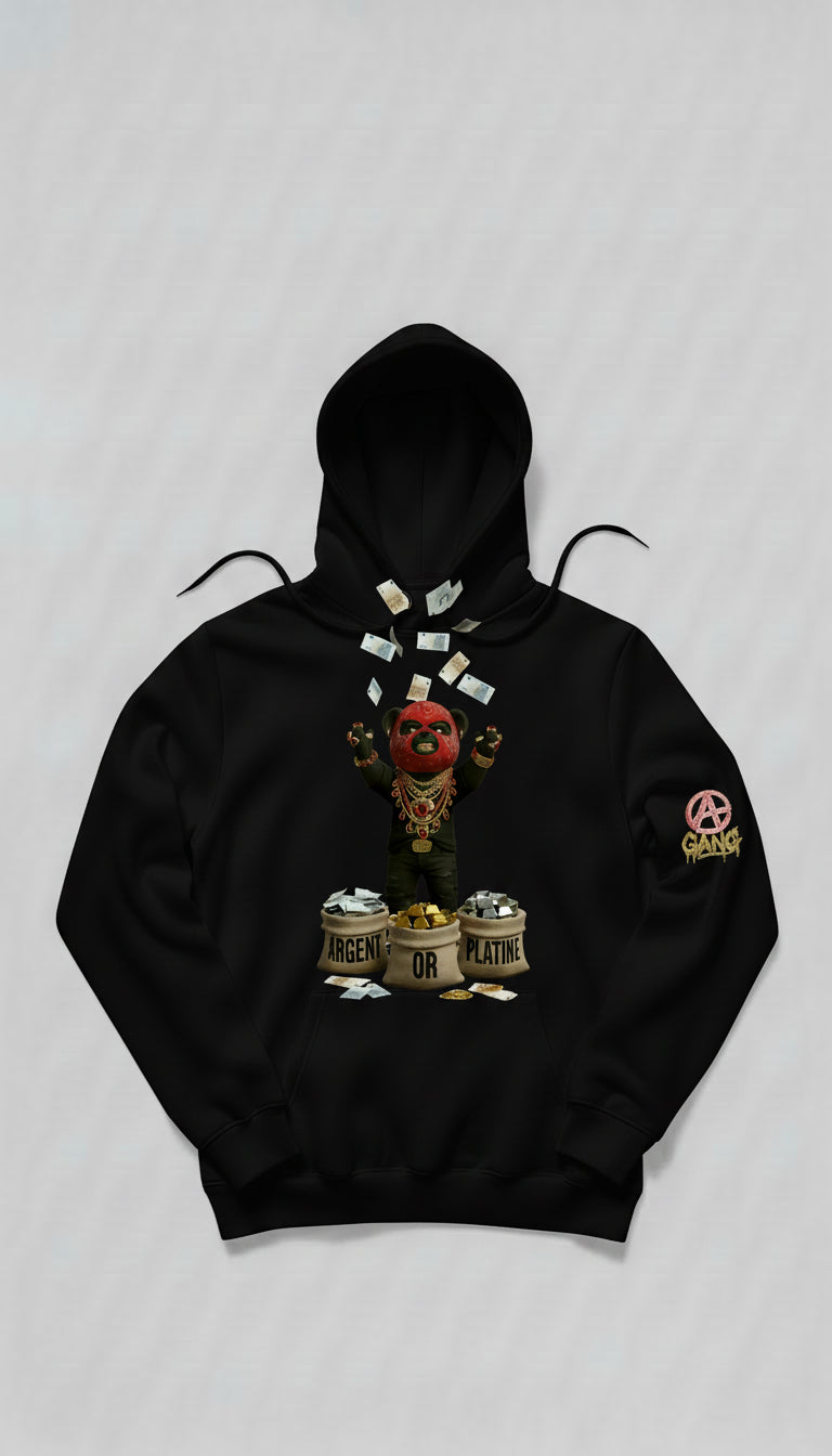 Sweat à Capuche Aop Gang Official