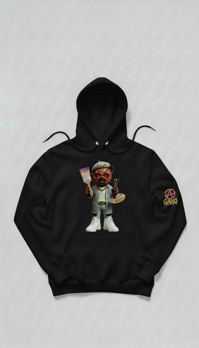 Sweat à Capuche Aop Gang Official