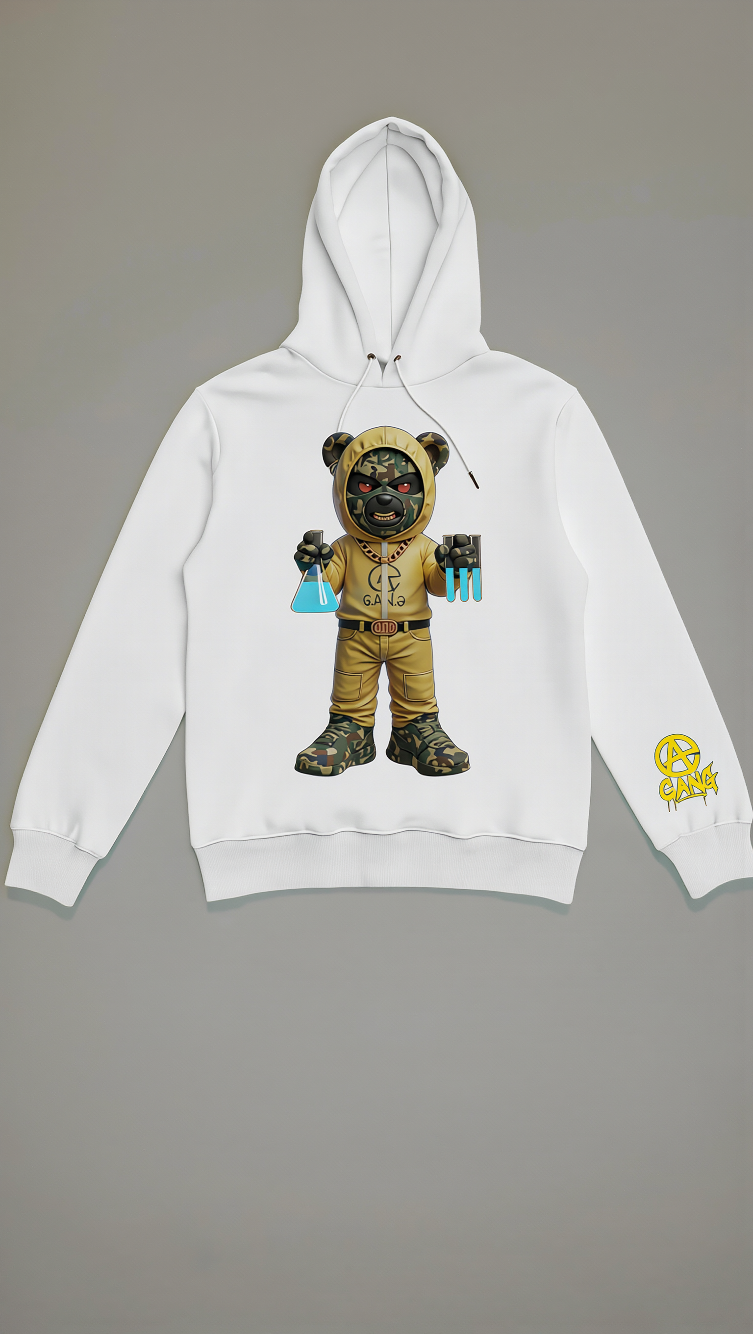Sweat à Capuche Aop Gang Official