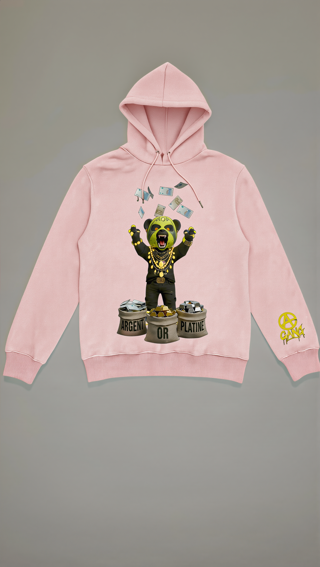 Sweat à Capuche Aop Gang Official
