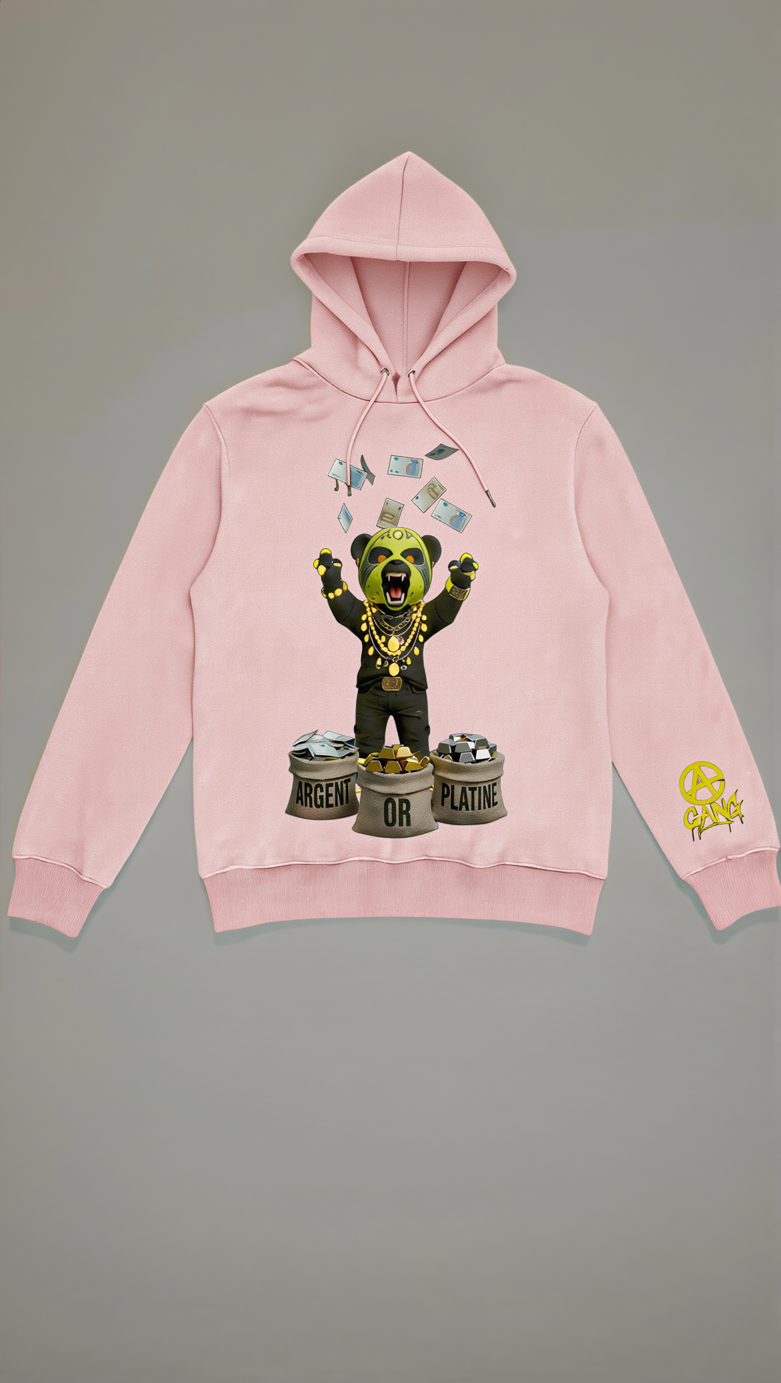 Sweat à Capuche Aop Gang Official