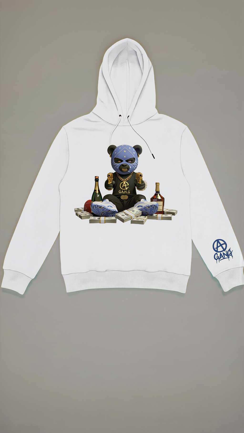 Sweat à Capuche Aop Gang Official