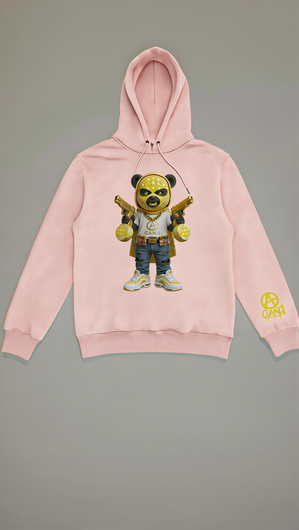Sweat à Capuche Aop Gang Official