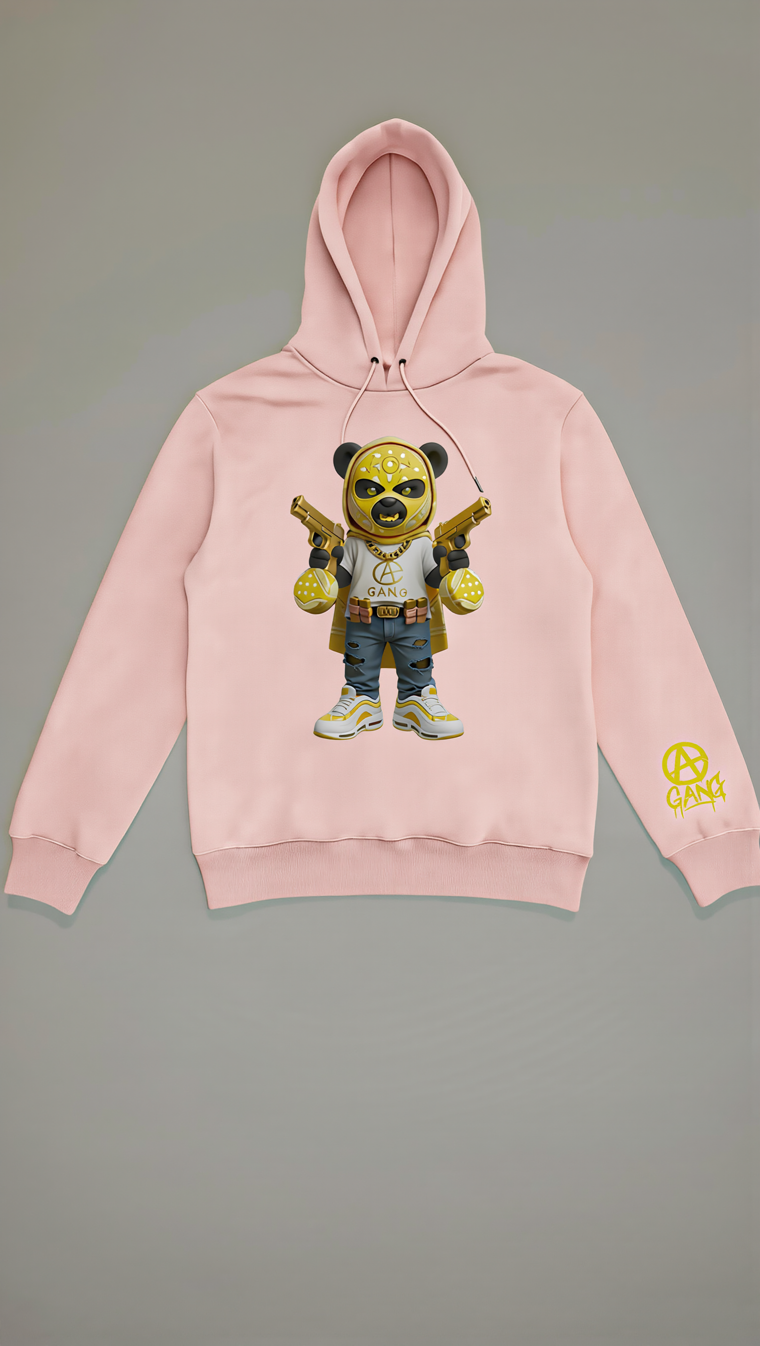 Sweat à Capuche Aop Gang Official