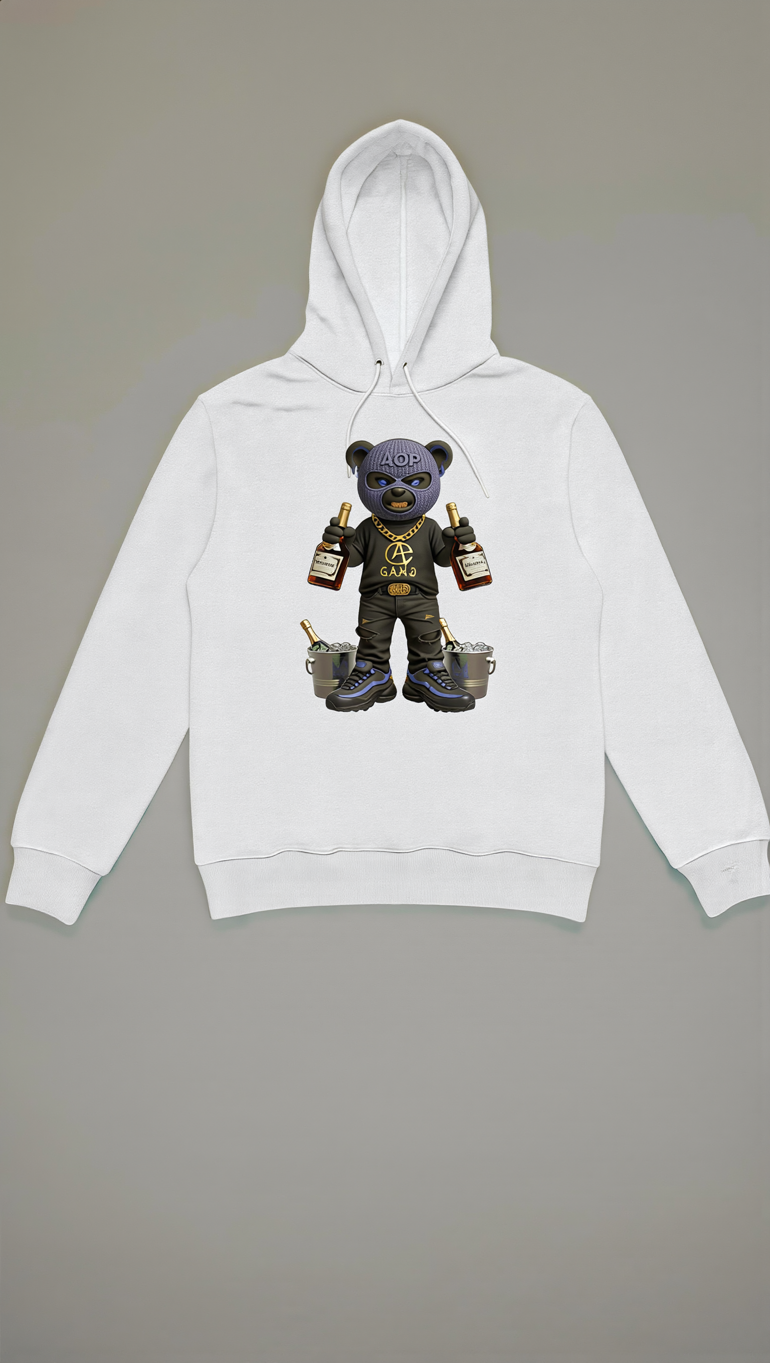 Sweat à Capuche Aop Gang Official