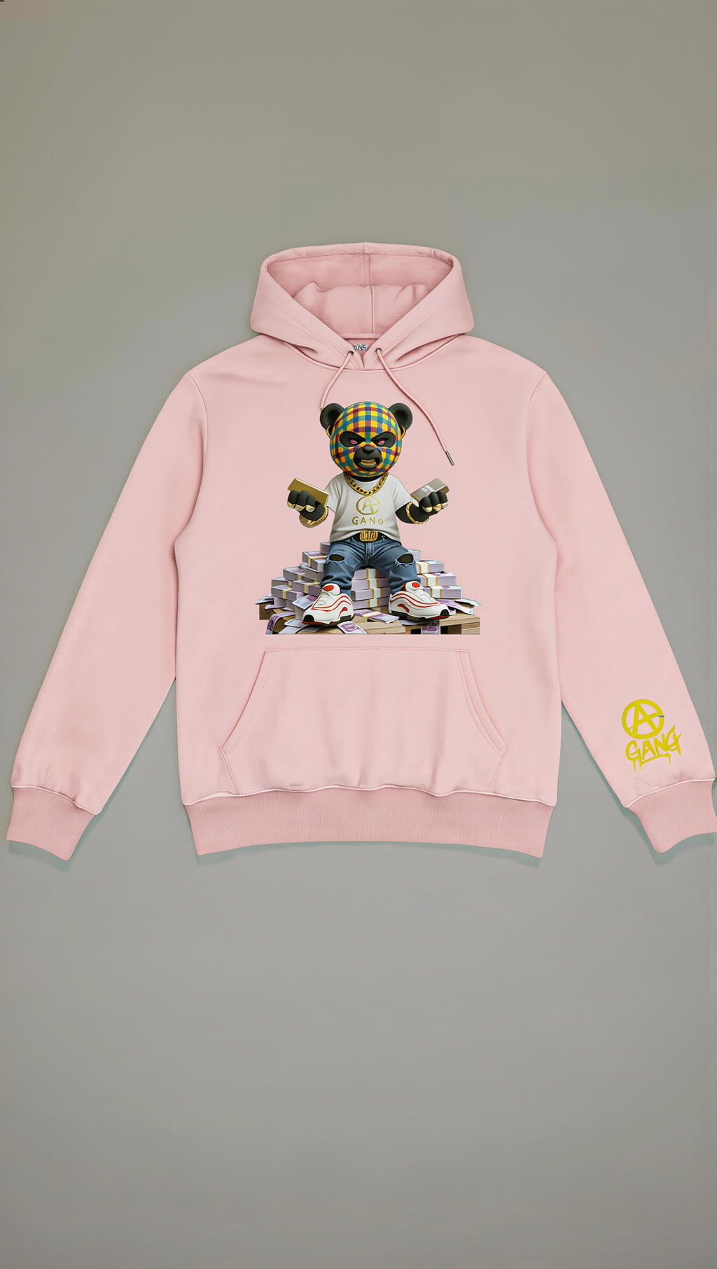 Sweat à Capuche Aop Gang Official