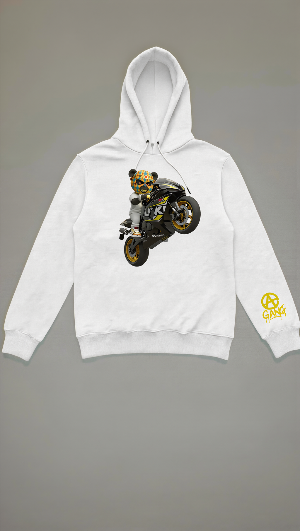 Sweat à Capuche Aop Gang Official