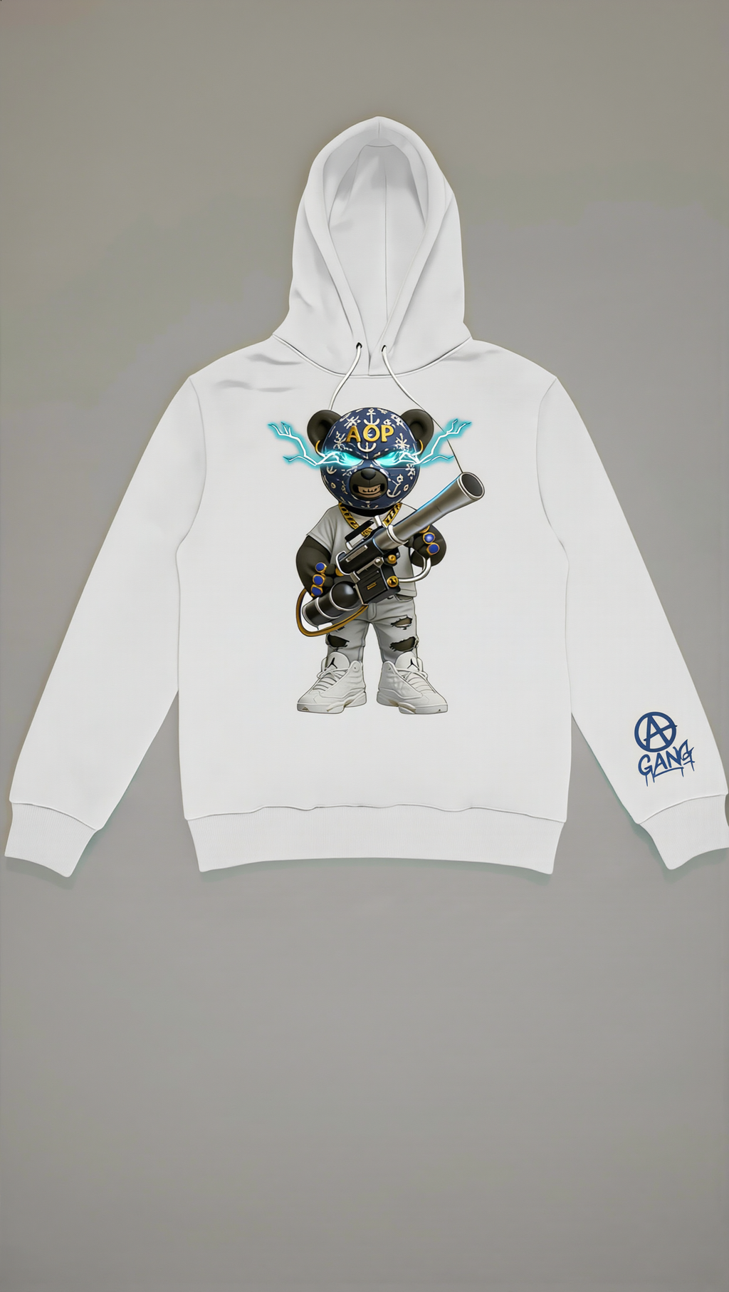 Sweat à Capuche Aop Gang Official