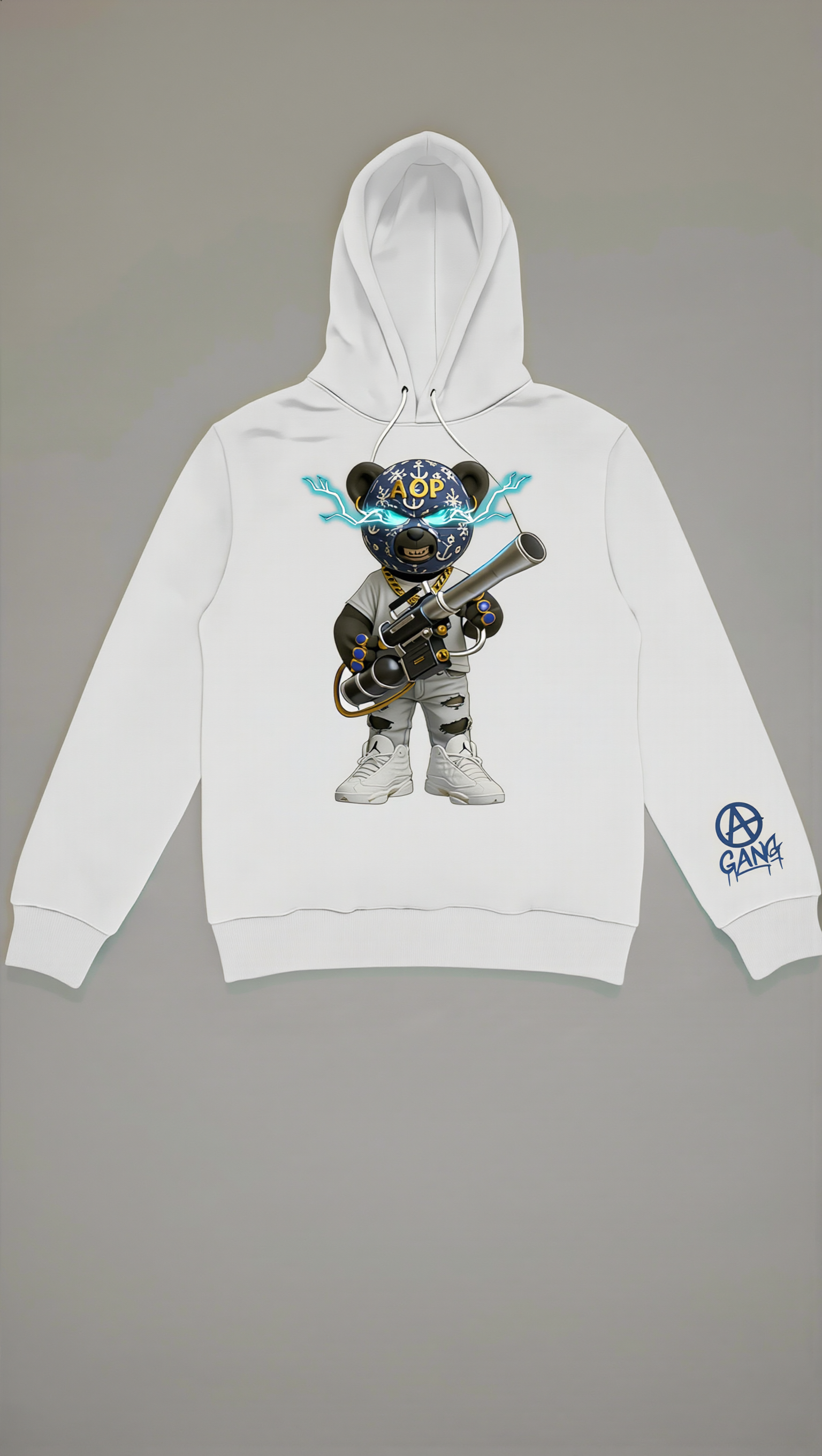 Sweat à Capuche Aop Gang Official