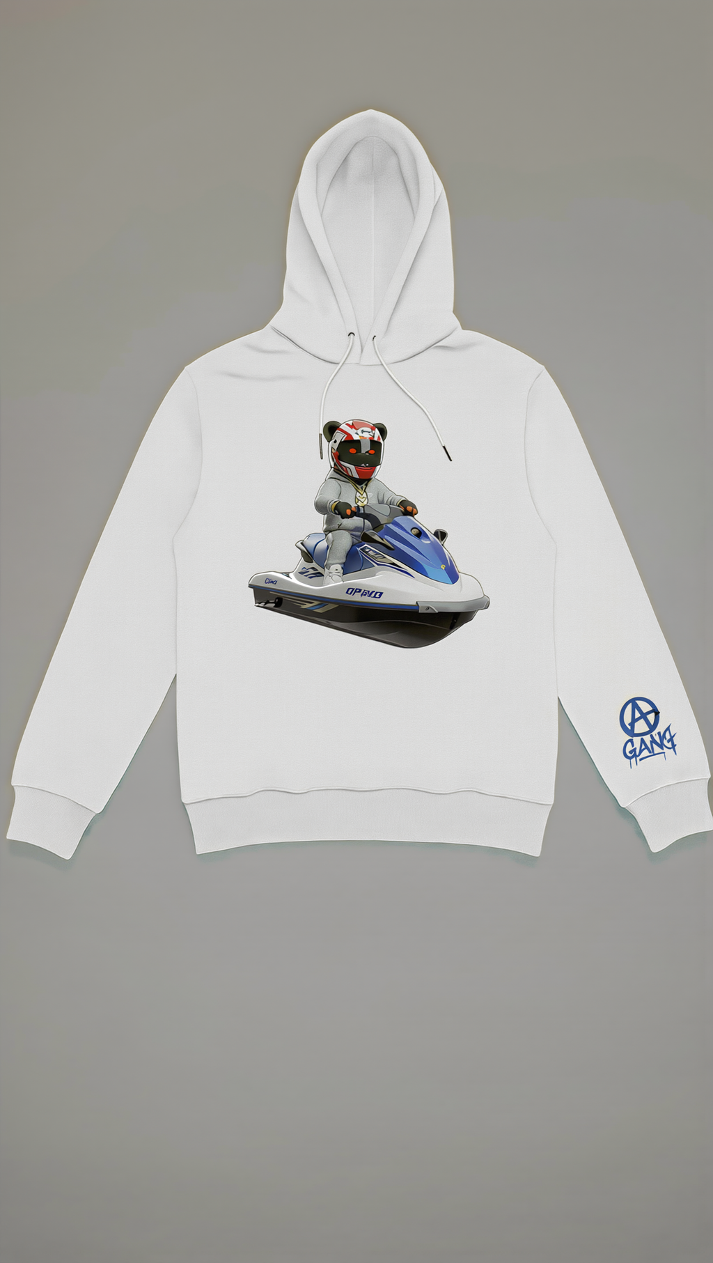 Sweat à Capuche Aop Gang Official