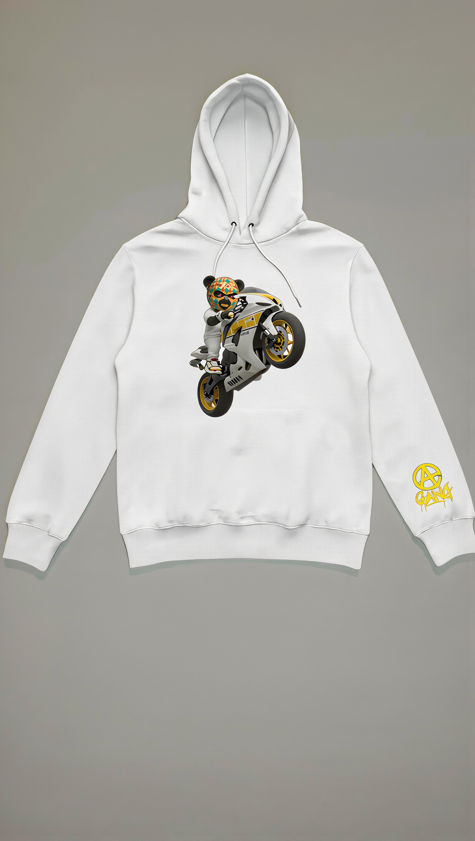 Sweat à Capuche Aop Gang Official