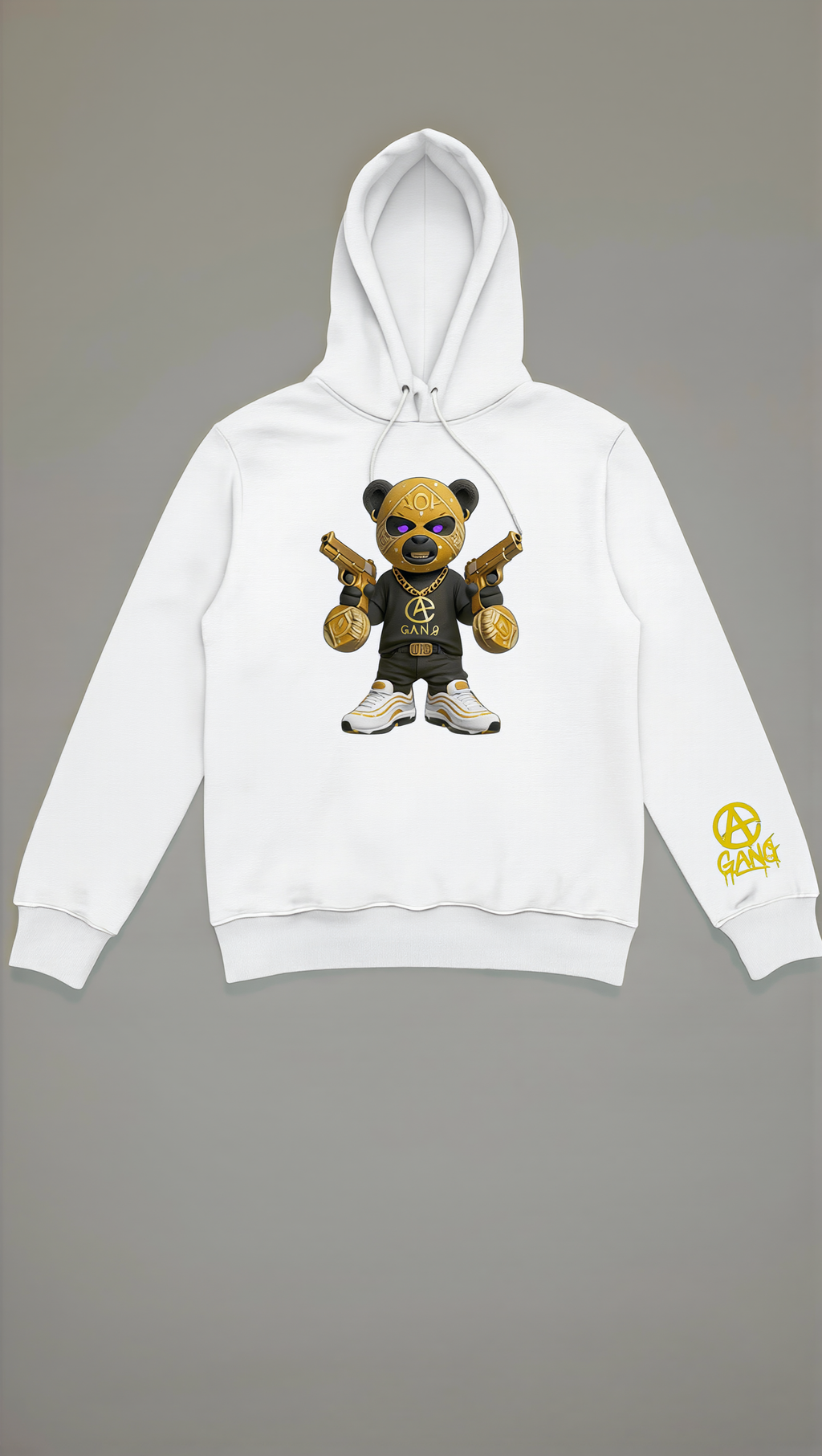 Sweat à Capuche Aop Gang Official