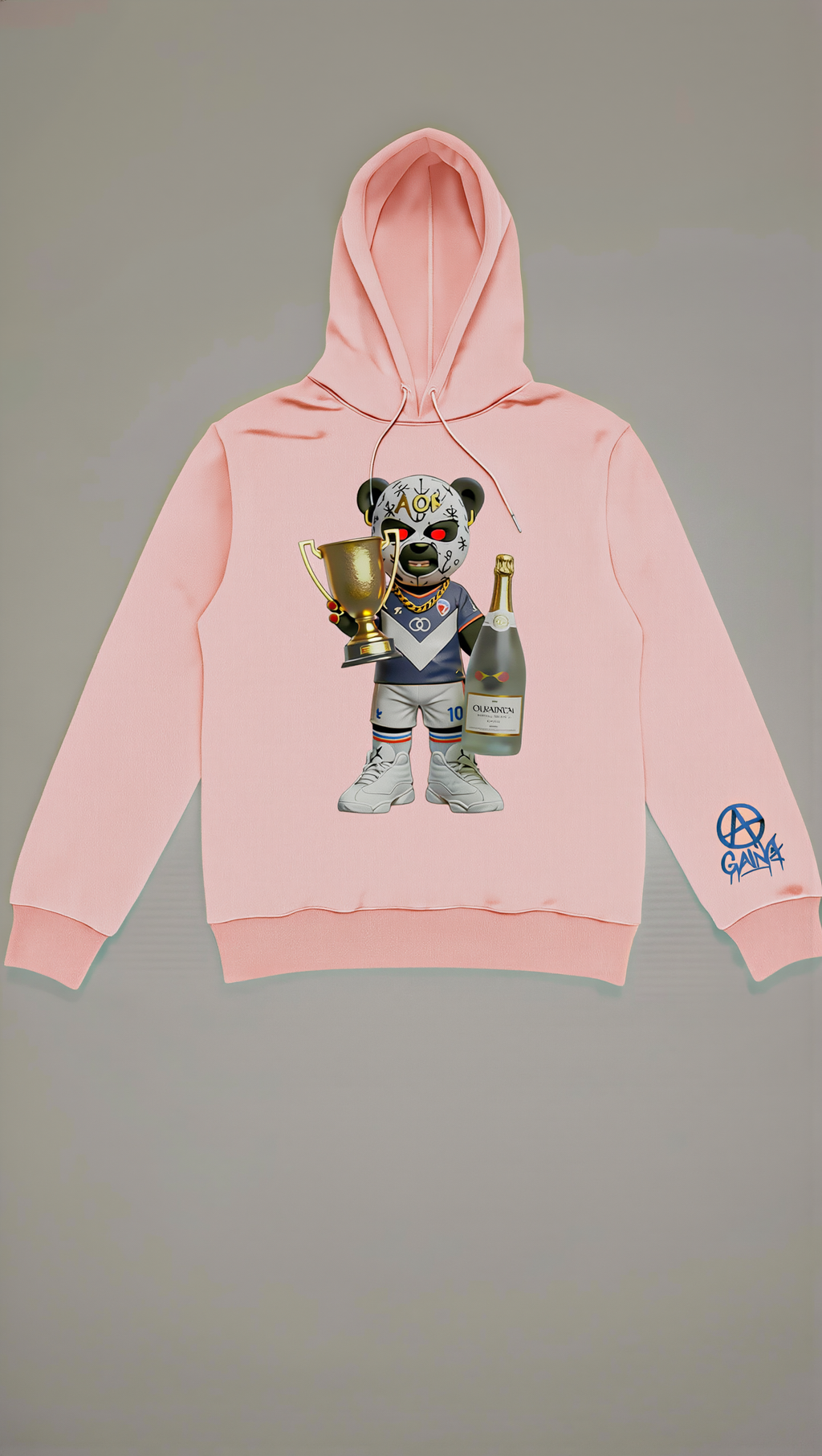 Sweat à Capuche Aop Gang Official