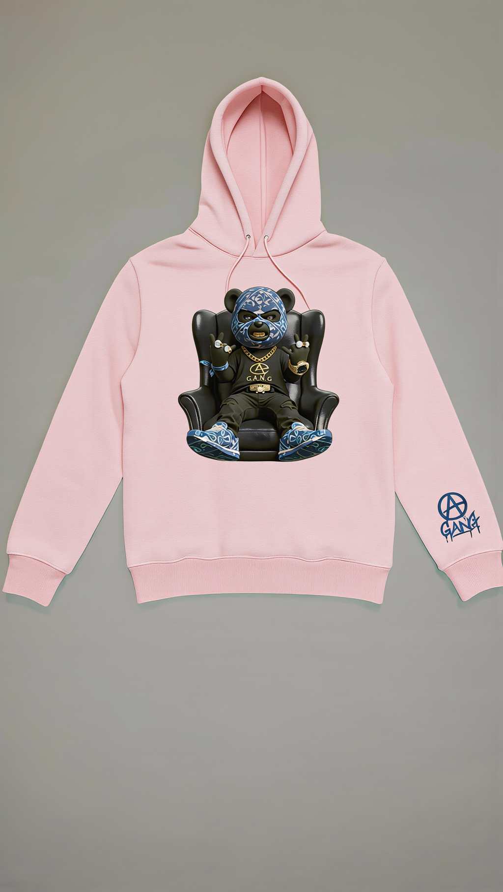 Sweat à Capuche Aop Gang Official