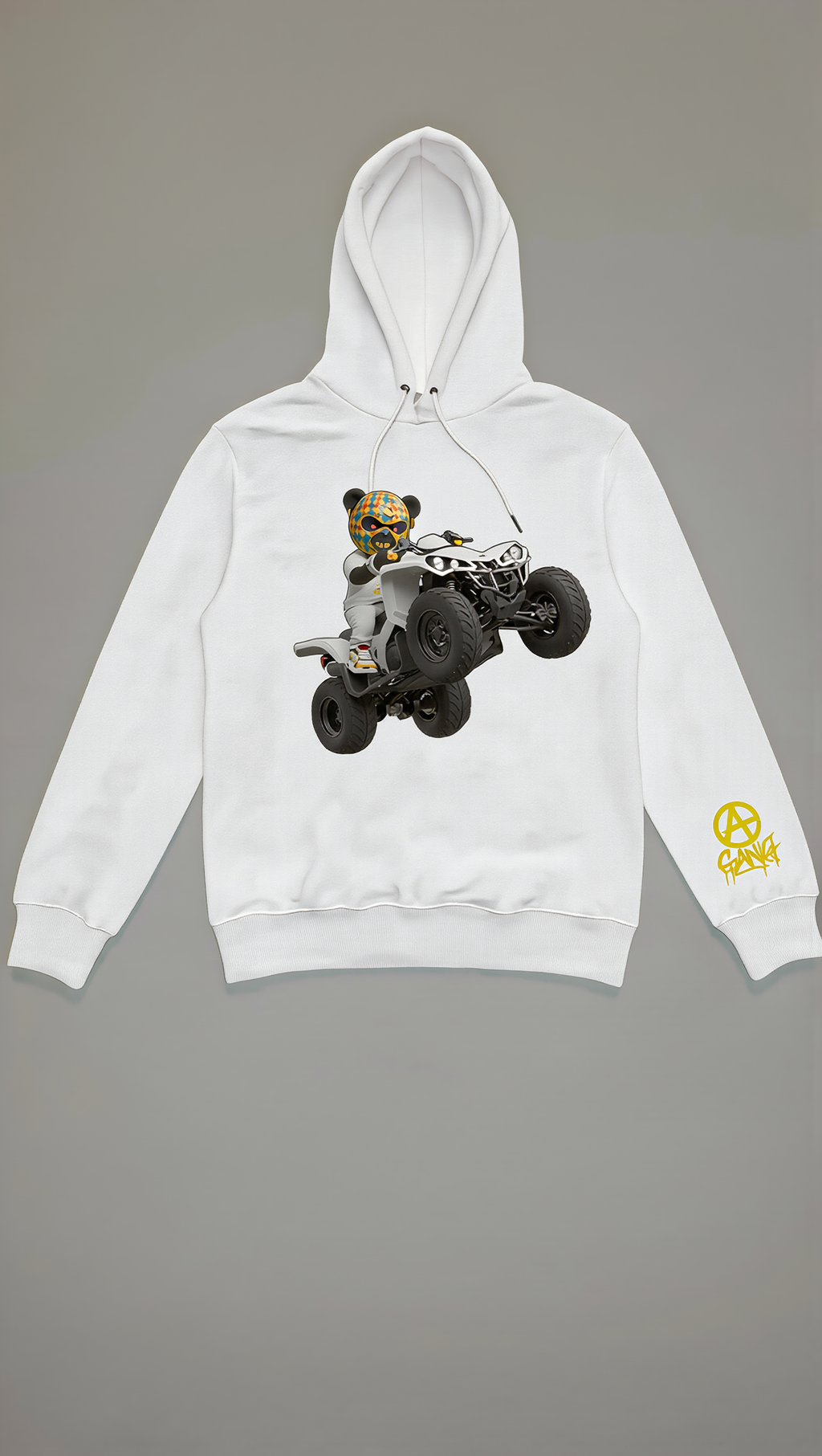 Sweat à Capuche Aop Gang Official