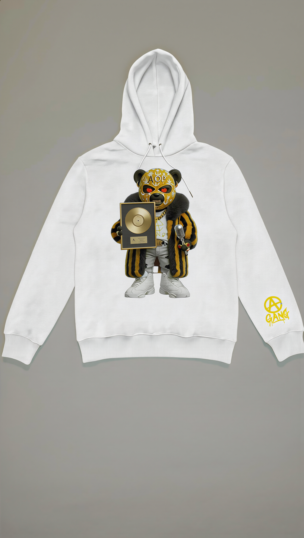 Sweat à Capuche Aop Gang Official