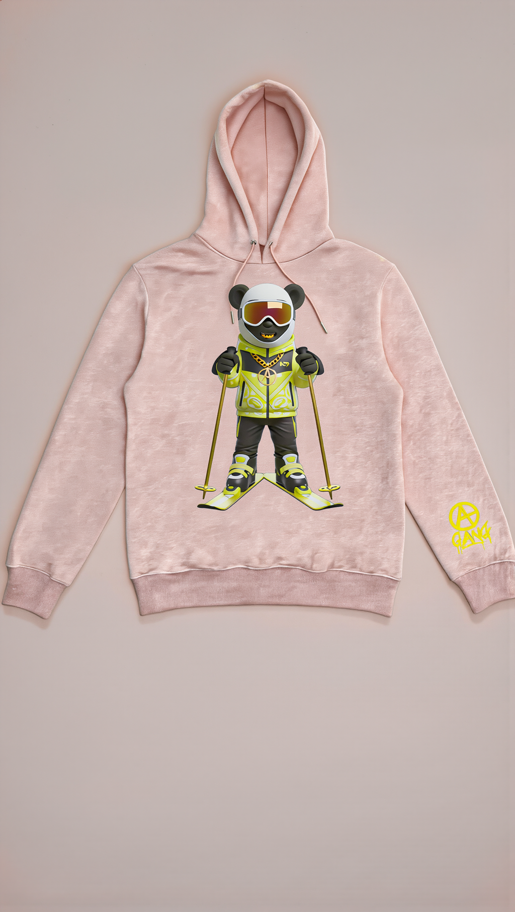 Sweat à Capuche Aop Gang Official