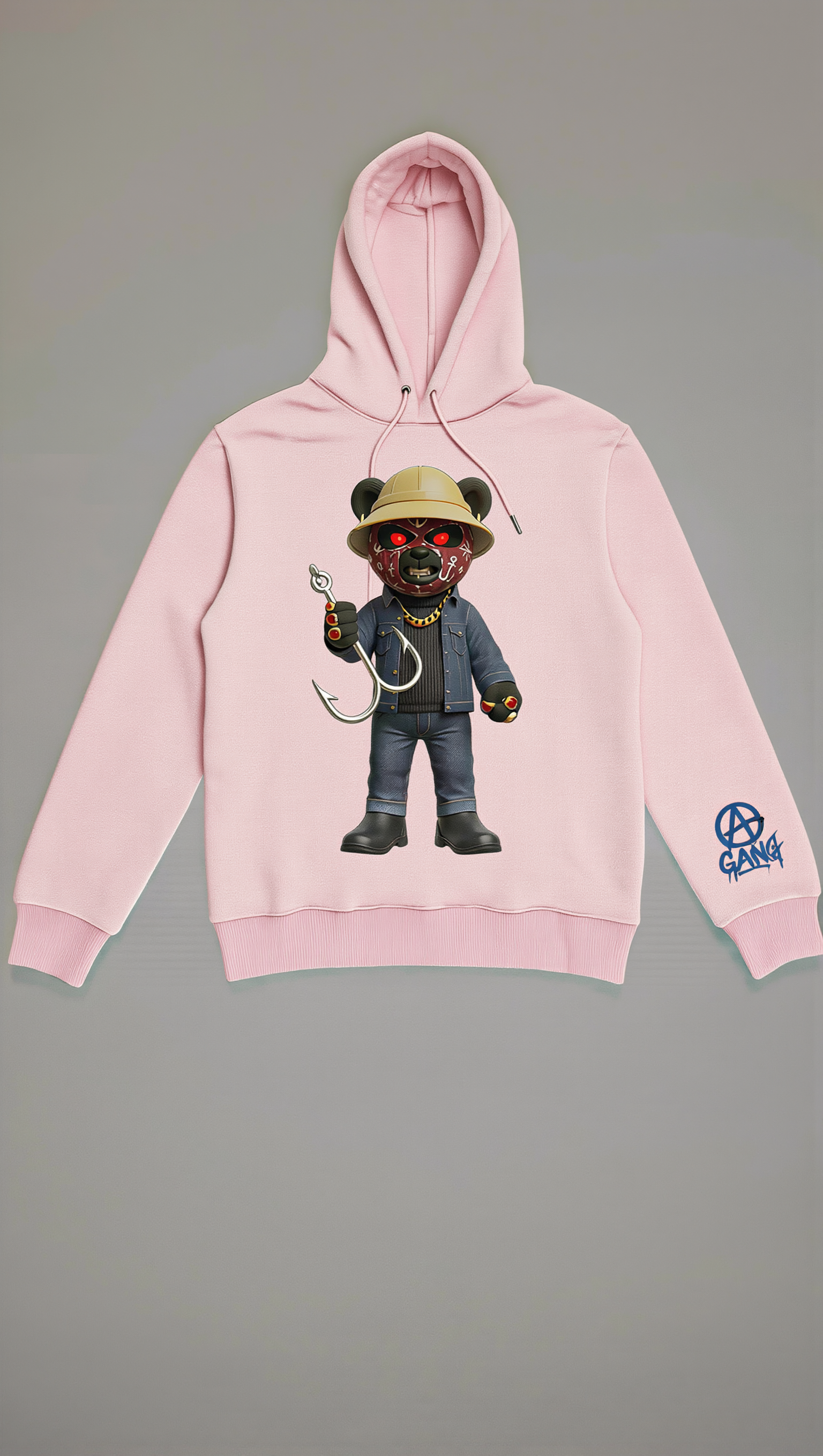 Sweat à Capuche Aop Gang Official