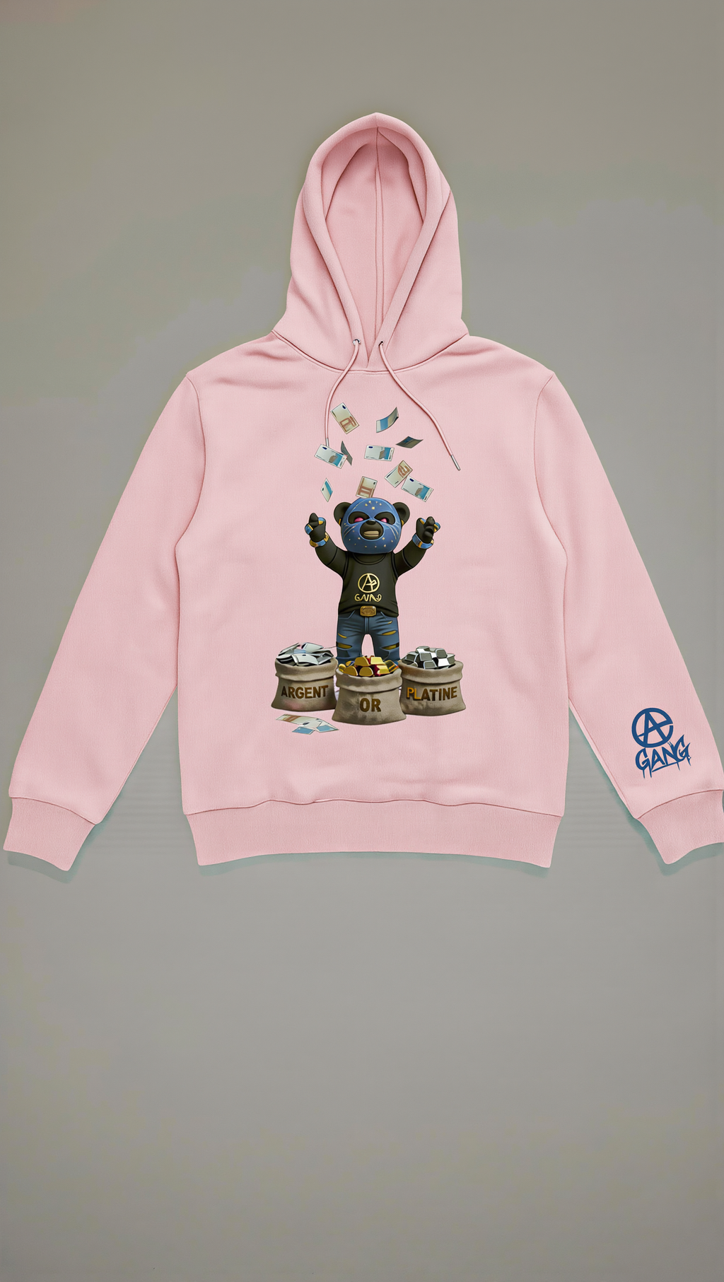 Sweat à Capuche Aop Gang Official