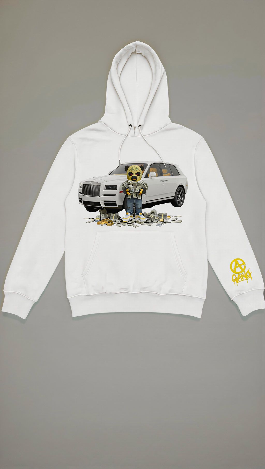 Sweat à Capuche Aop Gang Official