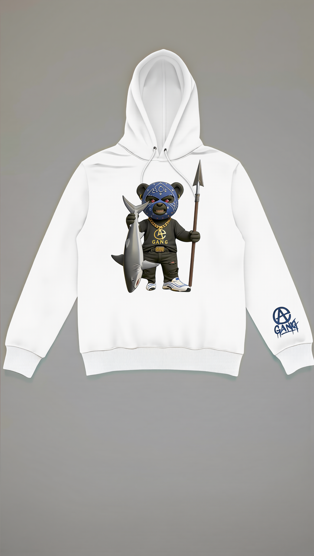 Sweat à Capuche Aop Gang Official
