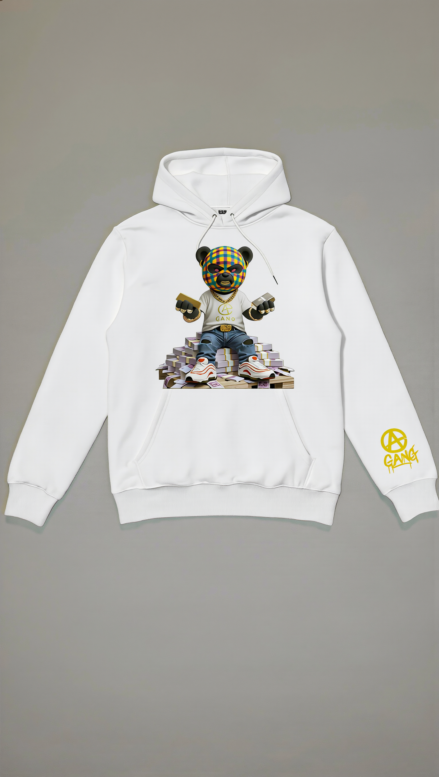 Sweat à Capuche Aop Gang Official