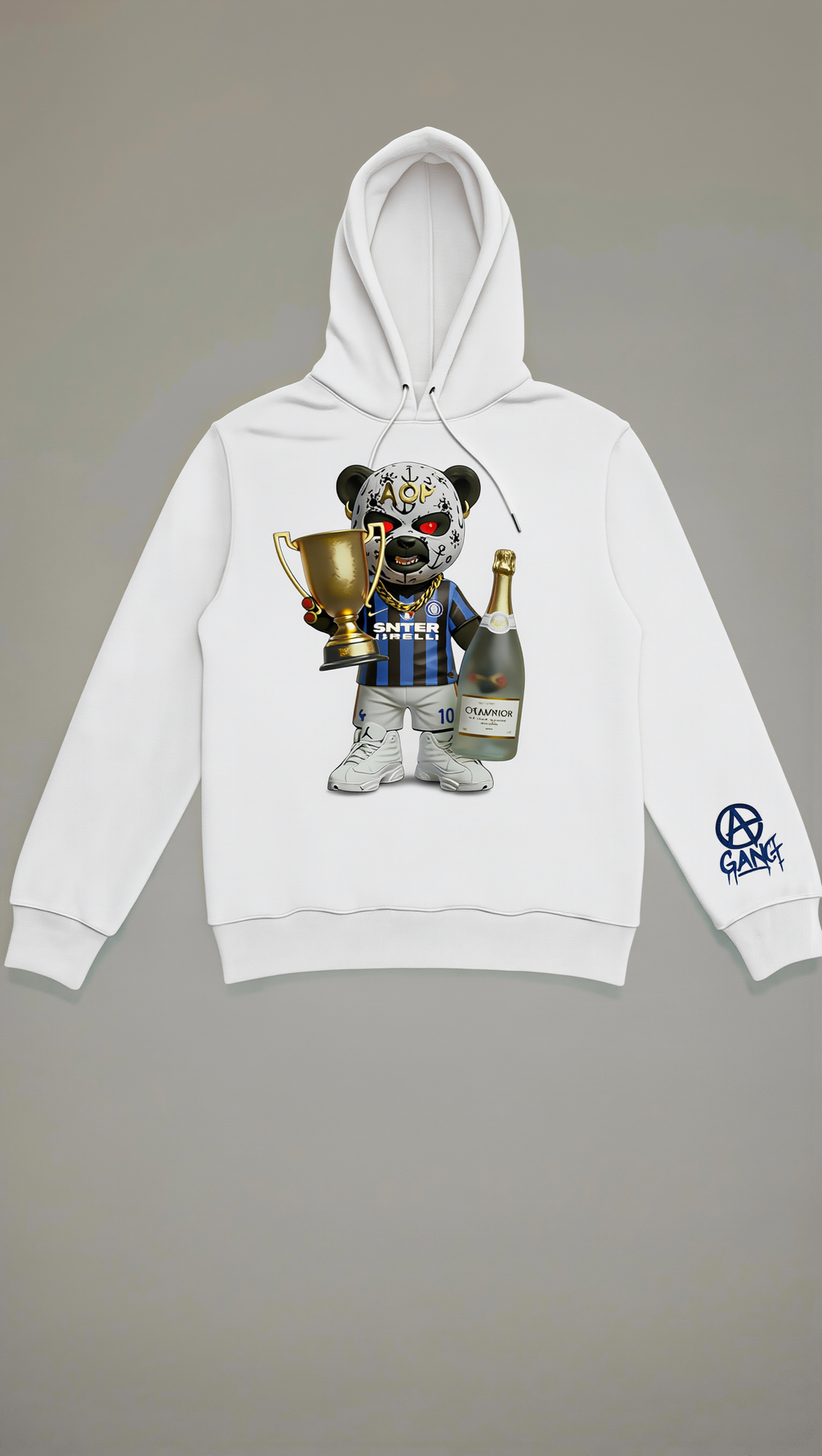 Sweat à Capuche Aop Gang Official