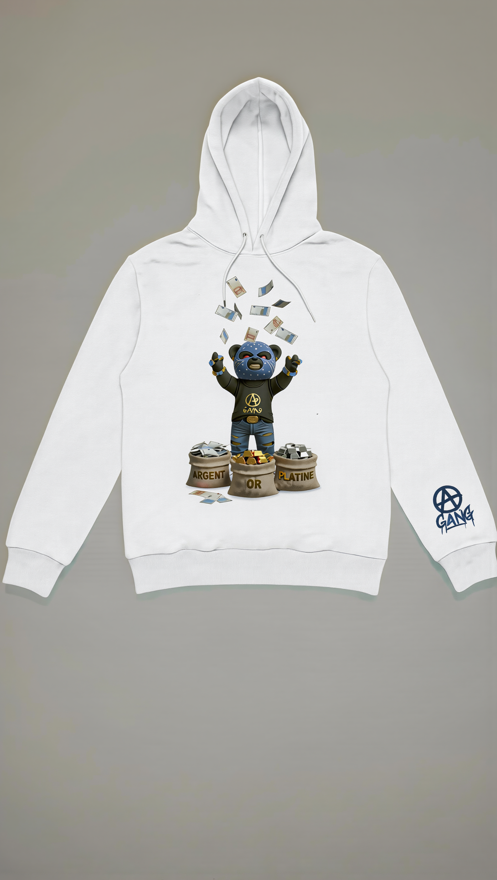 Sweat à Capuche Aop Gang Official