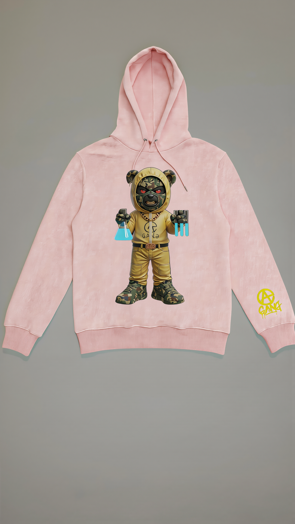 Sweat à Capuche Aop Gang Official