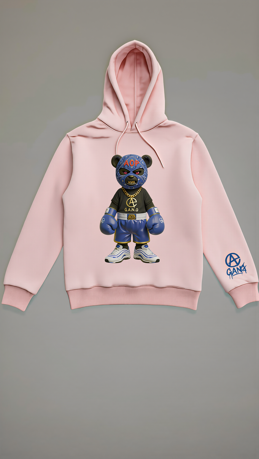 Sweat à Capuche Aop Gang Official