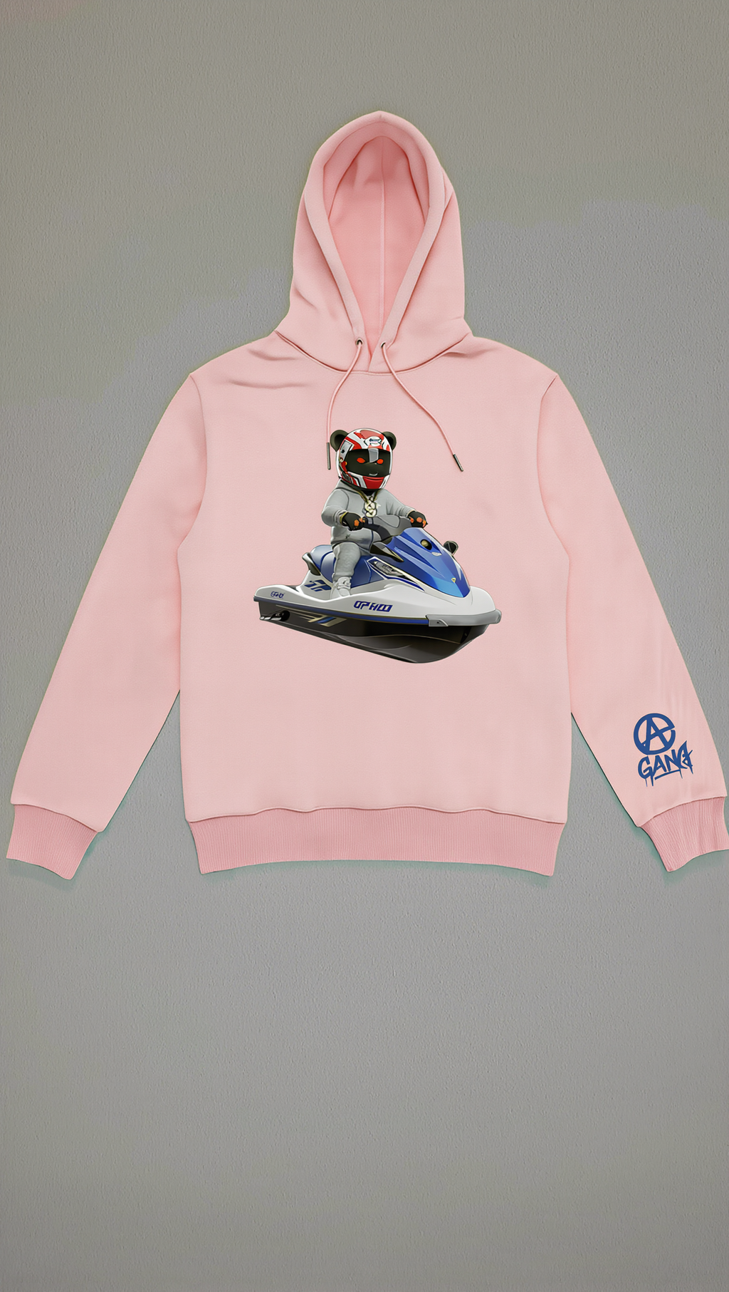 Sweat à Capuche Aop Gang Official
