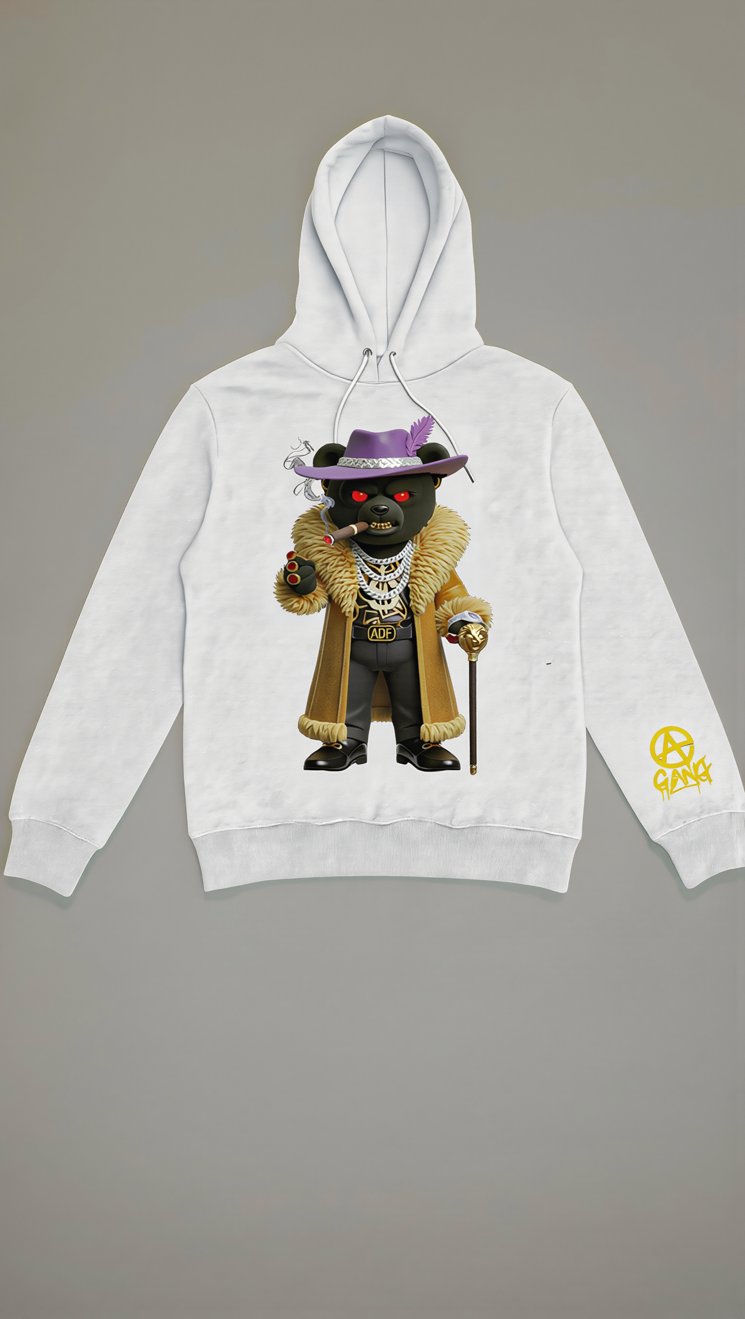 Sweat à Capuche Aop Gang Official