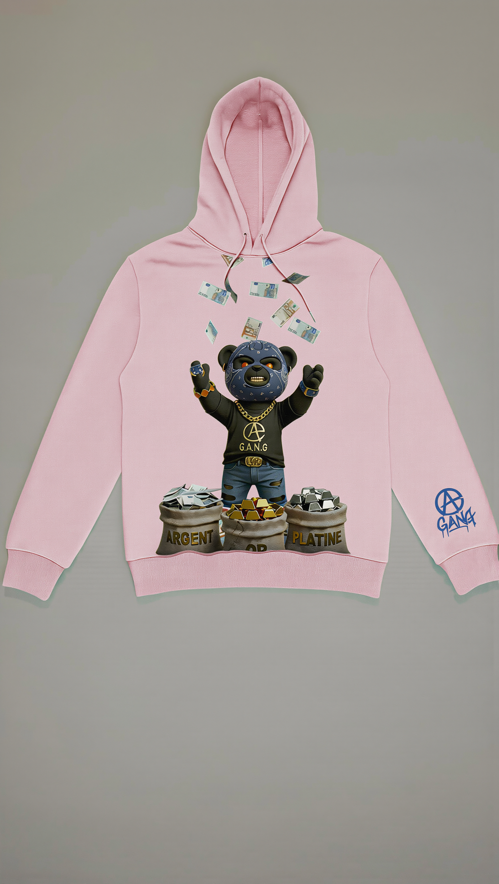 Sweat à Capuche Aop Gang Official