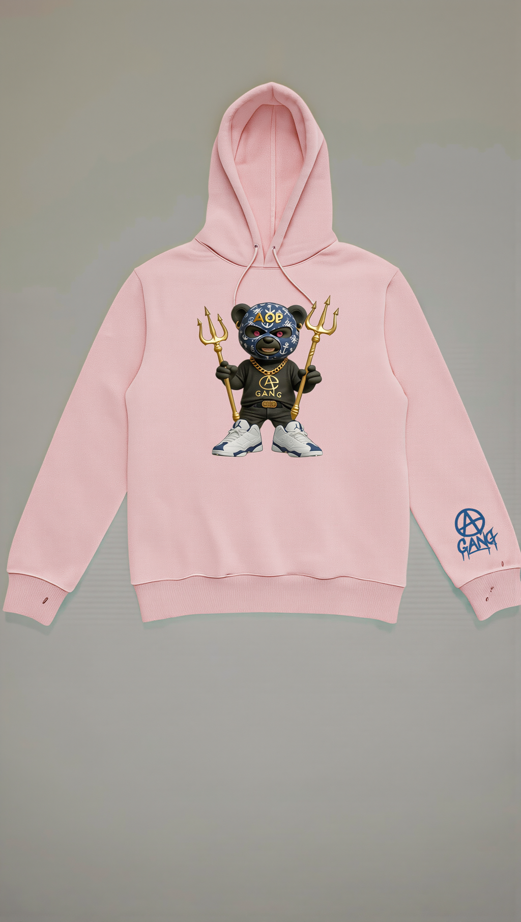 Sweat à Capuche Aop Gang Official