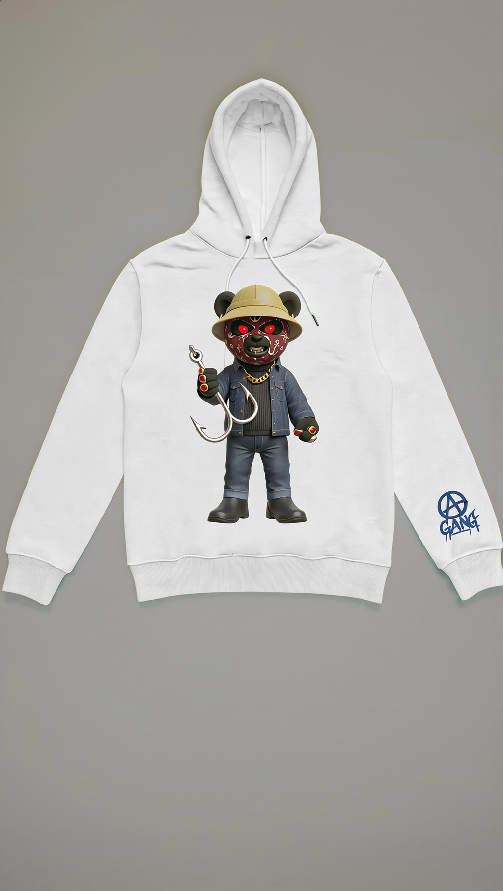 Sweat à Capuche Aop Gang Official