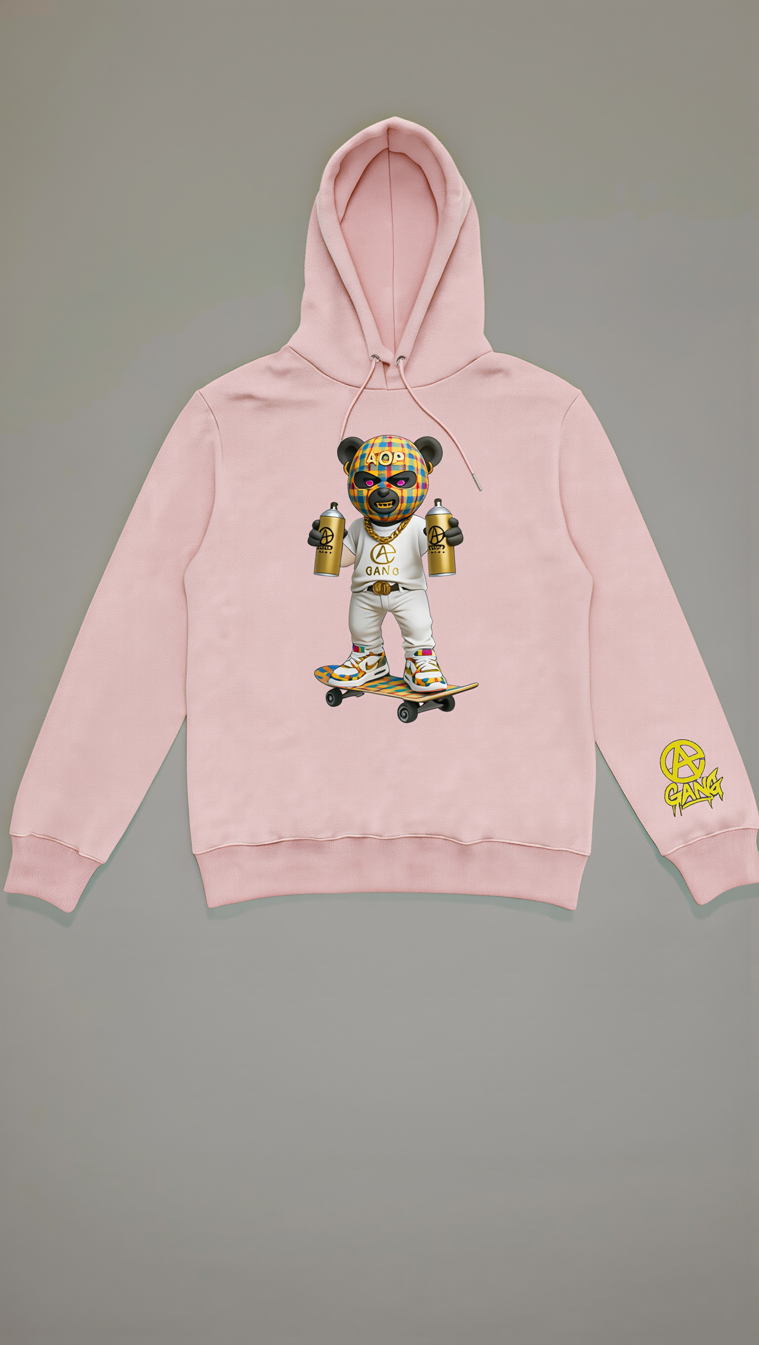 Sweat à Capuche Aop Gang Official